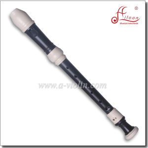 Baroque Style Plastic Soprano Recorder Flute (RE2228B)