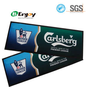 OEM Custom Full Color Printing Nitrile Rubber Bar Mat