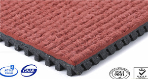 High Quality Huadongtrack Certificated Prefabricated Rubber Running Sport Track