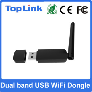 USB Interface and External Kind Rt5572n Dual Band WiFi Dongle with External Foldable Antenna